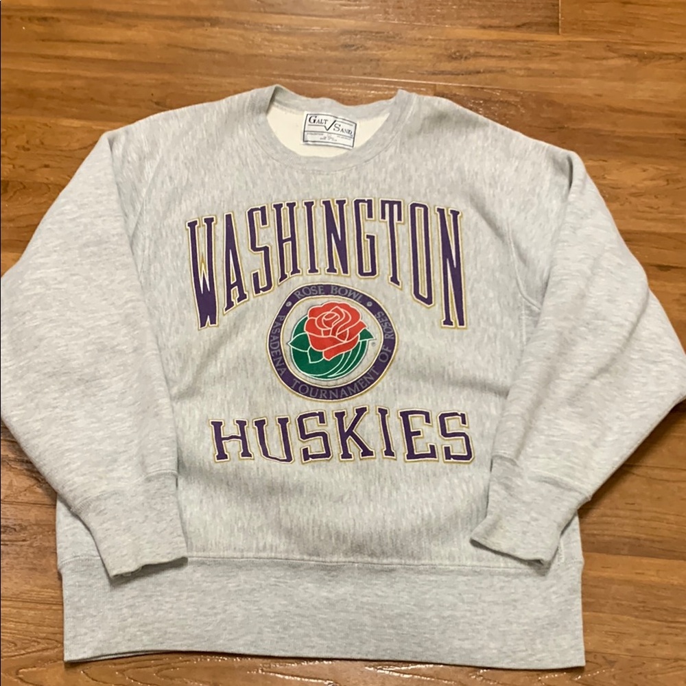 Vintage Washington Huskies Sweater Sweatshirt